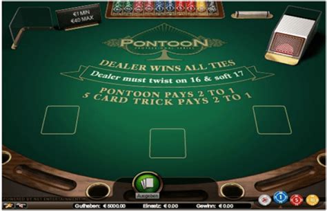Pontoon Blackjack Online .